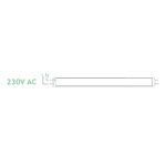 LED SMD T8 G13 12W 6000K 90CM 230V AC 1390LM RA80 40000H 160° LED STARTER - Image 2