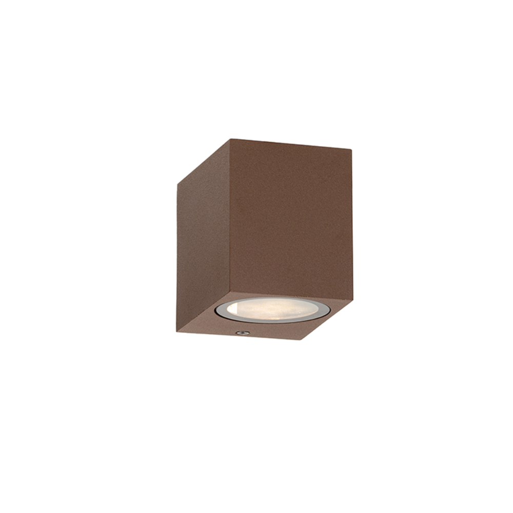 LG2203GU10R-1.png GU10 WALL LUMINAIRE 230V AC RUSTY IP65 MAX.35W - Image 1
