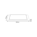 MAINTAINED EMERGENCY LED SMD LUMINAIRE 4W 3HRS 300LM 4000K 230V IP65WITH TEST BUTTON - Image 2