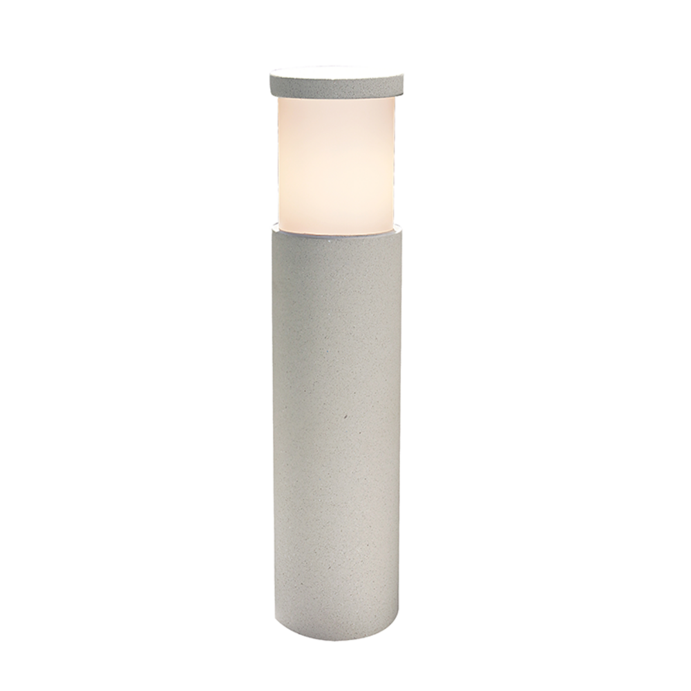 MK031W-560.png ΦΩΤΙΣΤΙΚΟ ΚΗΠΟΥ 560MM IP65 Ε27 Max.7W ΛΕΥΚΟ ΤΣΙΜΕΝΤΟ & PC ΚΑΛΥΜΜΑ - Image 1