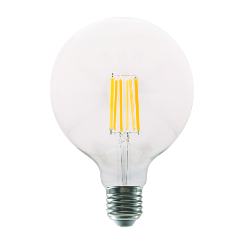 PALA12512NW.png LED FILAMENT E27 G125 12W 4000K 230V AC 1600LM RA80 30000H 360° - Image 1