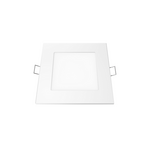 ΛΕΥΚΟ ΤΕΤΡΑΓΩΝΟ LED ΠΑΝΕΛ ΧΩΝΕΥΤΟ 6W 3000K 450Lm 118x118mm 230V AC Ra80