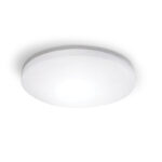 ΛΕΥΚΟ ΣΤΡΟΓΓΥΛΟ Φ/Σ LED 24W 2400Lm CCT(3000/4000/6500K) Φ280mm 120° 230V IP54 Ra80