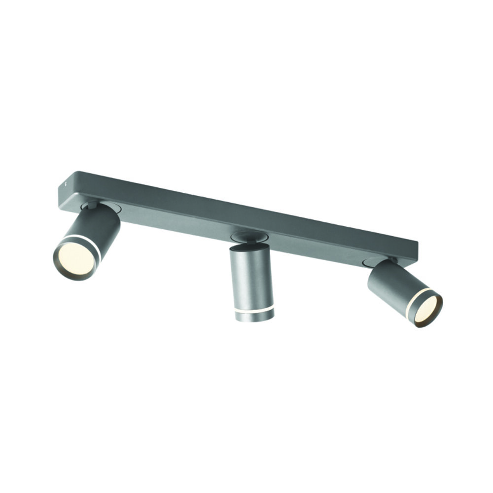 RA3633SGY.jpg ΕΠΙΤΟΙΧΟ Φ/Σ 3XGU10 DIVINO ΓΚΡΙ ΑΛΟΥΜΙΝΙΟ IP20 54X7X13,5CM - Image 1
