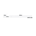 LED LINEAR LUMINAIRE 19W 1700LM 4000K 120° 230V AC IP40 Ra>80 30.000HRS 600mm - Image 2