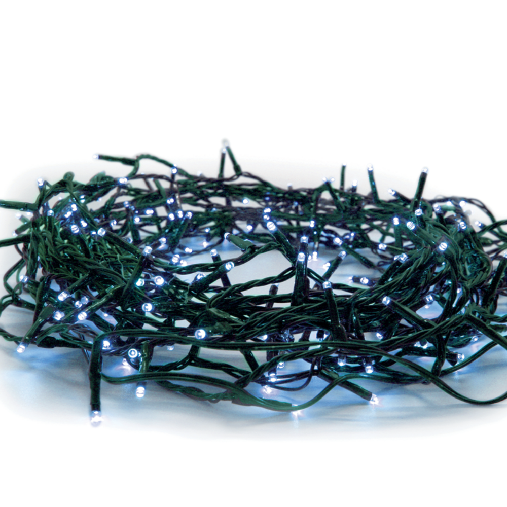 X08100611.png 100 LED ΛΑΜΠ ΣΕ ΣΕΙΡΑ 5cm ΜΠΛΕ ΑΝΤΑΠΤ 31VDC & ΕΠΕΚΤ MAX 6ΣΕΤ IP44 5m ΠΡΑΣ ΚΑΛΩΔ - Image 1