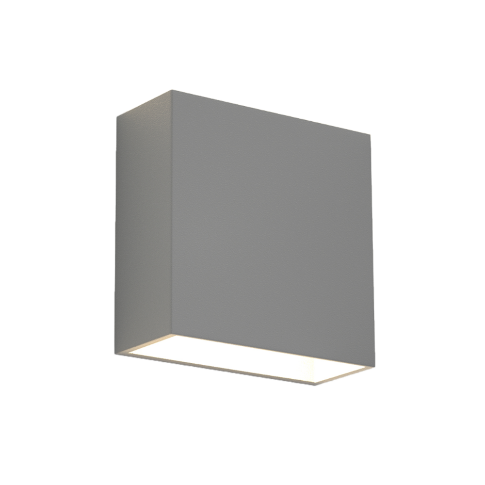 Yellowstone-grey.png it-Lighting Yellowstone LED 4W Outdoor Up-Down Adjustable Wall Lamp Grey D:12cmx12cm (80200931) - Image 1