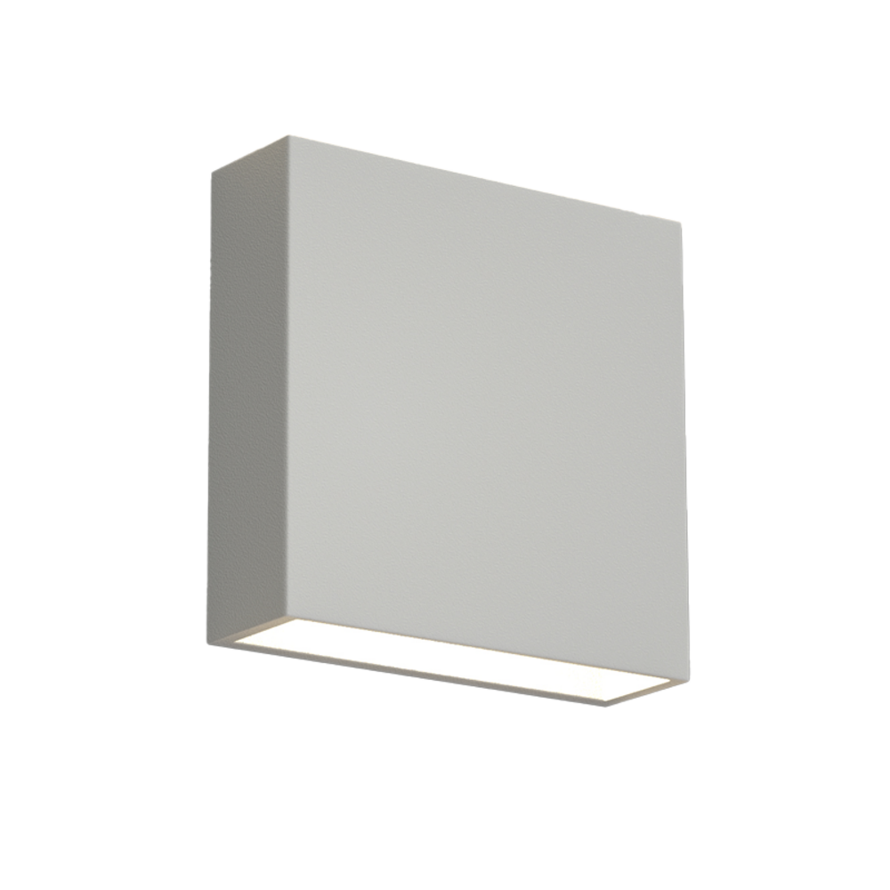 Yellowstone-white.png it-Lighting Yellowstone LED 4W Outdoor Up-Down Adjustable Wall Lamp White D:12cmx12cm (80200921) - Image 1