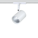 WHITE LED TRACK LIGHT 7W 3000K 2WIRES 24° 700LM 230V Ra80