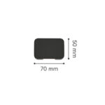 it-Lighting Silver LED 1W 3000K Outdoor Wall Lamp Grey D:5cmx7cm (80202430) - Image 3