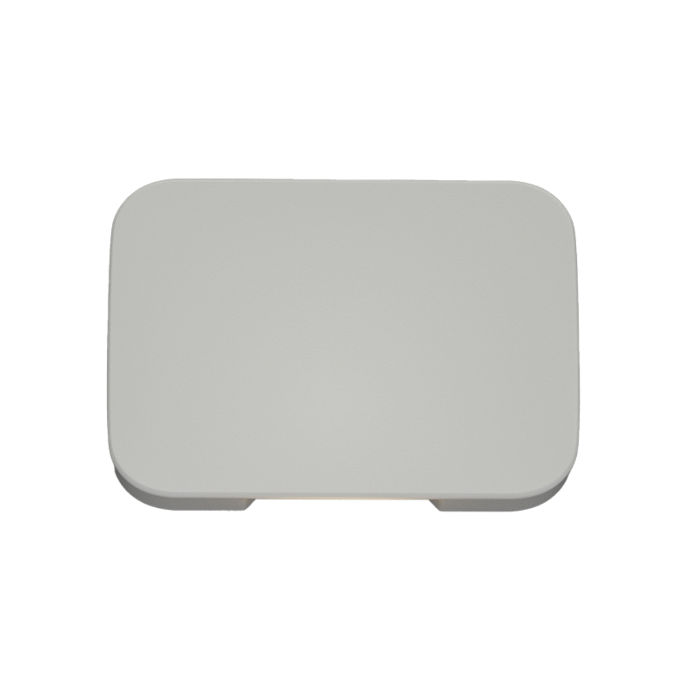 silver-white.png it-Lighting Silver LED 1W 3000K Outdoor Wall Lamp White D:5cmx7cm (80202420) - Image 1