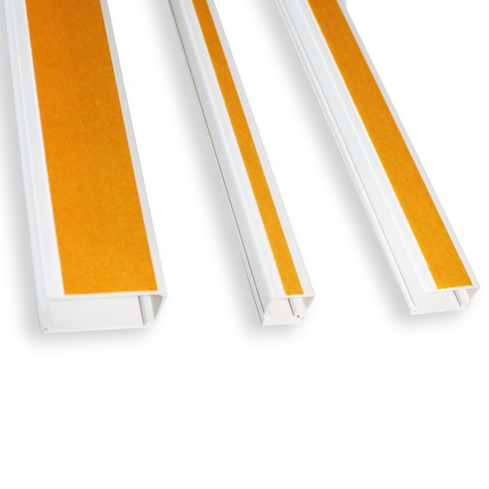 καναλια-3.png 25X16mm ΜΕ ΑΥΤΟΚΟΛΛΗΤΗ ΤΑΙΝΙΑ ΛΕΥΚΟ - Image 1