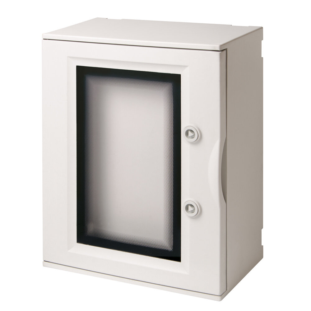 EC625014.jpg EC625 POLYESTER BOARD 72 MODULES TRANSP. DOOR IP66 - Image 1