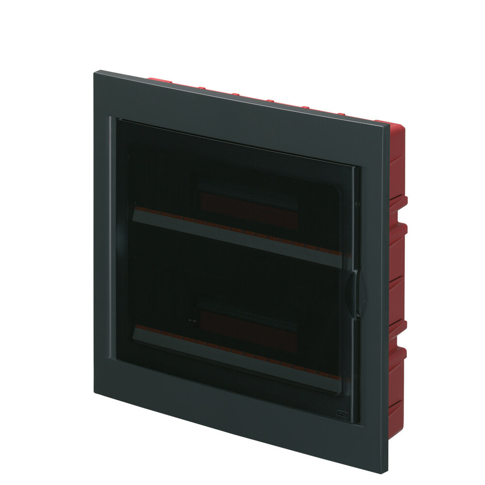 EC63036NE.jpg EC630 FLUSH MOUNT. ENCLOSURE 36 MOD. (2X18) BLACK - Image 1