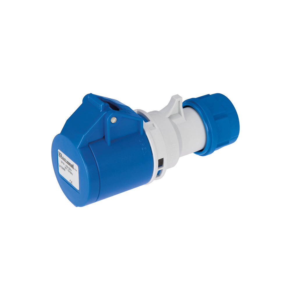 EC69080.jpg EC690 STRAIGHT SOCKET 16A IP44 1P+N+E 220-240V - Image 1