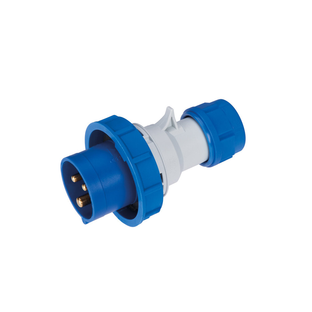 EC69278.jpg EC690 STRAIGHT PLUG 63A IP67 1P+N+E 220-240V - Image 1