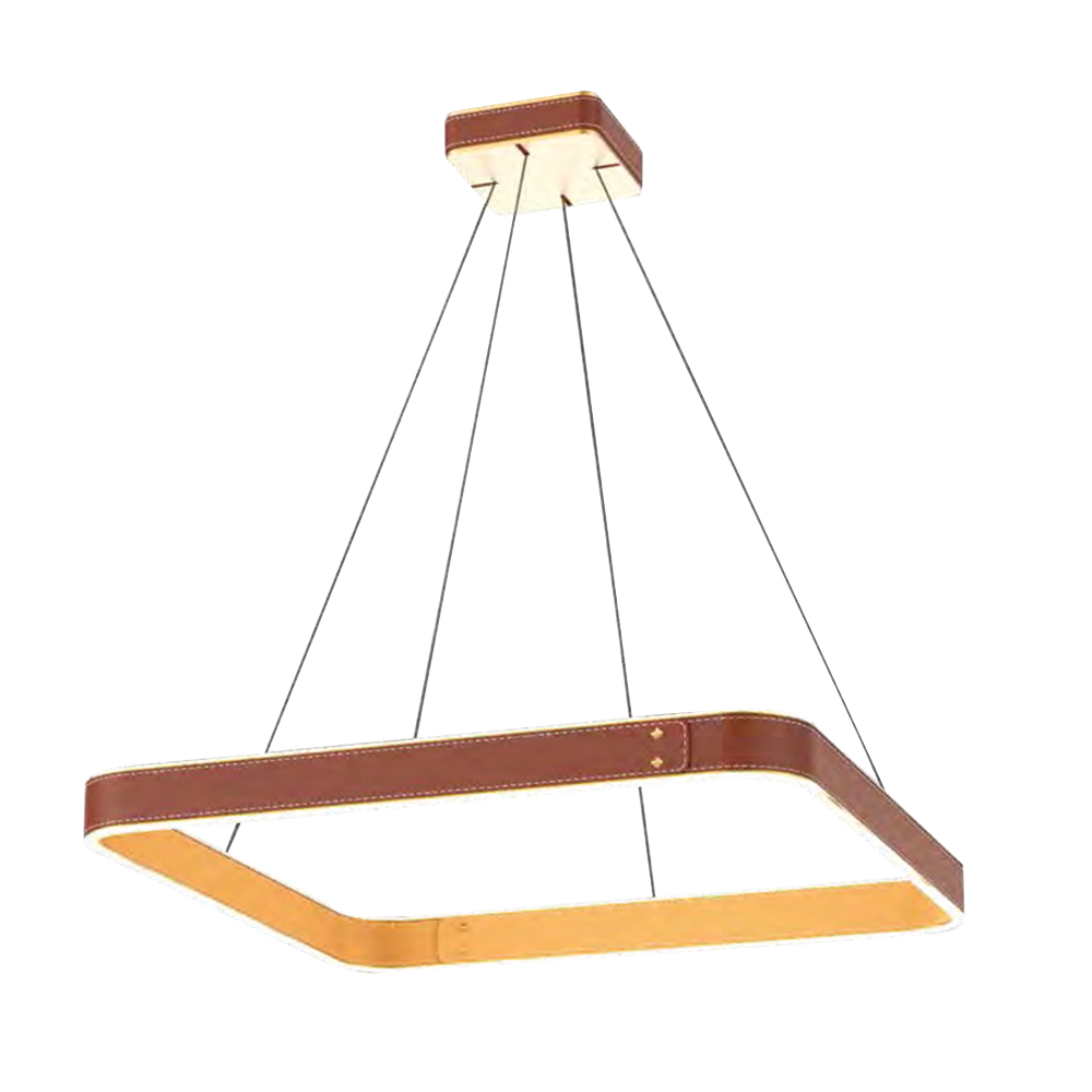 955PRESTIGE7330BO.jpg PRESTIGE LED PENDANT 73.6W 3000K, BROWN+ORANGE - Image 1