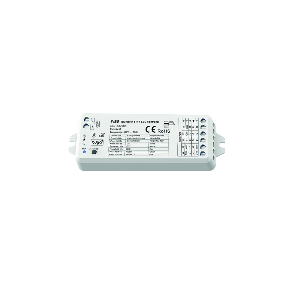 195127.png WB5 5 CHANNELS BLUETOOTH&RF CONTROLLER - Image 1