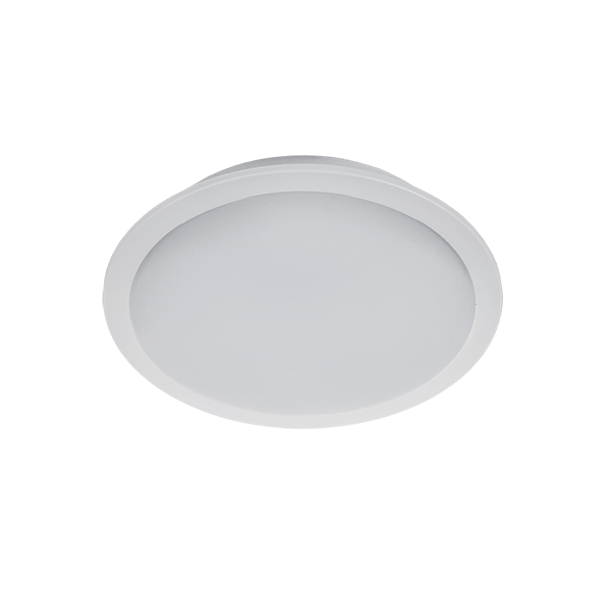 99LED609IP65CW.png LED ΠΑΝΕΛ ΣΤΡΌΓΓΥΛΟ 5W 6500K IP65 - Image 1