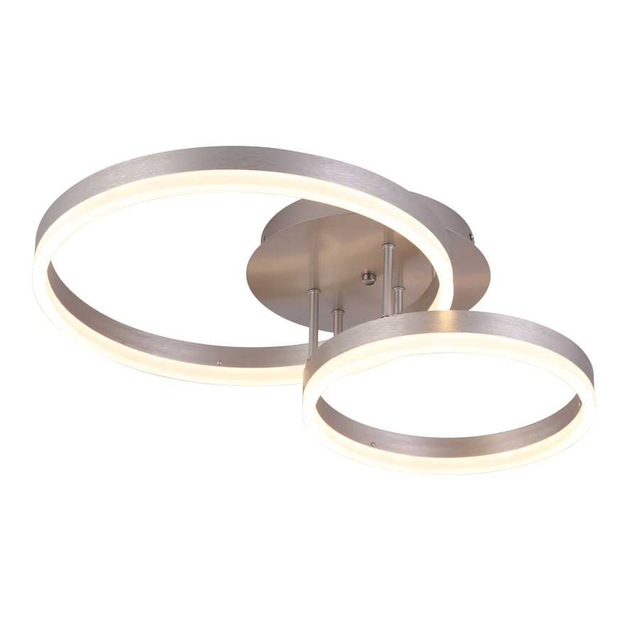 c88059_2-slv.jpg ΠΟΛΥΦΩΤΟ-ΟΡΟΦΗΣ ΦΩΤΙΣΤΙΚΟ LED-ΚΩΔ. C88059/2-SLV - Image 1