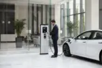 Επιδαπέδιος Φορτιστής με Τερματικό POS Beny 22KW + 22KW BCPCV-DT2M-P - Image 4