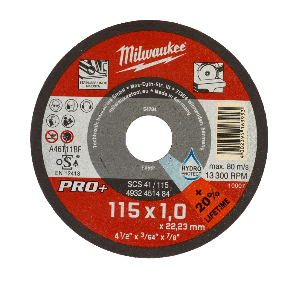 3926292.jpg ΔΙΣΚΟΣ ΚΟΠΗΣ INOX CD PRO+ 115x1mm MW - Image 1