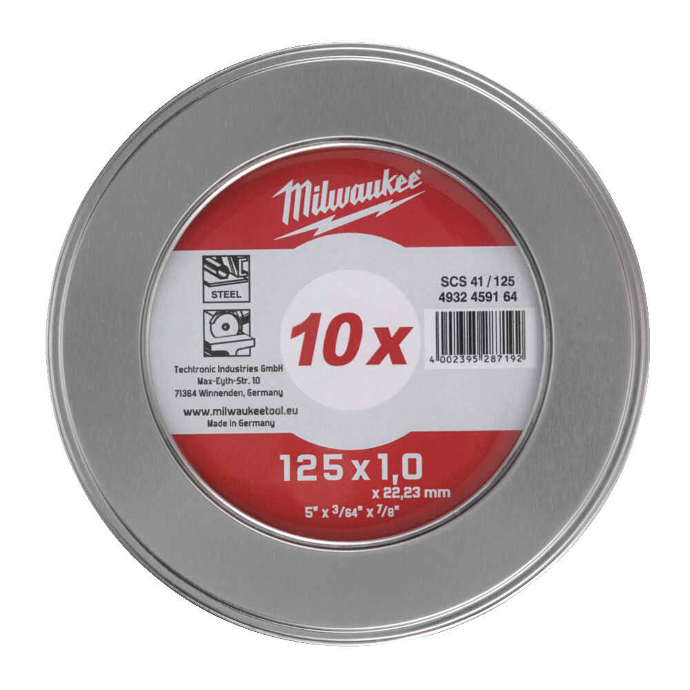 3927231.jpg ΔΙΣΚΟΣ ΚΟΠΗΣ INOX CD PRO+ 125x1mm SET 10τεμ. MW - Image 1