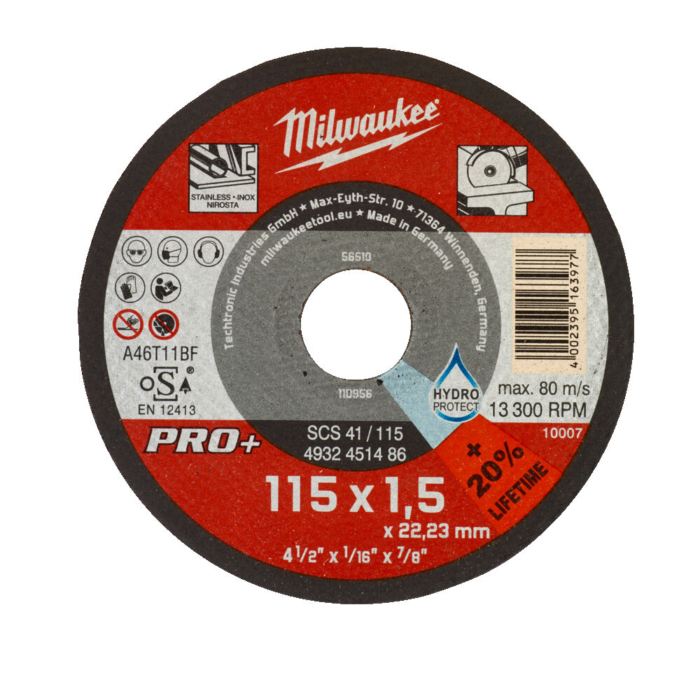 3950251.jpg ΔΙΣΚΟΣ ΚΟΠΗΣ INOX CD PRO+ 115x1.5mm MW - Image 1