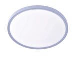 Inlight Πλαφονιέρα οροφής LED 50W 3CCT (by switch on base) σε ασημί απόχρωση D:60x2,5cm (42036-A-Silver)