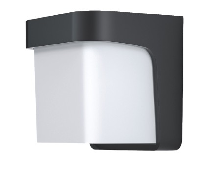 80207410.jpg it-Lighting Redwood LED 13W 3CCT Outdoor Wall Lamp Black D:17,5cm (80207410) - Image 1