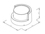 it-Lighting Oneida LED 12W 3CCT Outdoor Wall Lamp Black D:17x10,2cm (80207540) - Image 2