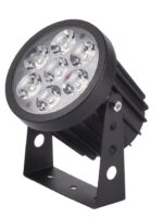 it-Lighting Crest peak LED 7W RGB CCT Outdoor Wall Lamp Black D:8.5 x 12cm (80700415)