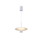 LOFTY- PENDANT LAMP SAND GOLD ALUMINIUM LED SMD 8W 2700Κ 560LM IP20 Φ300x1500mm