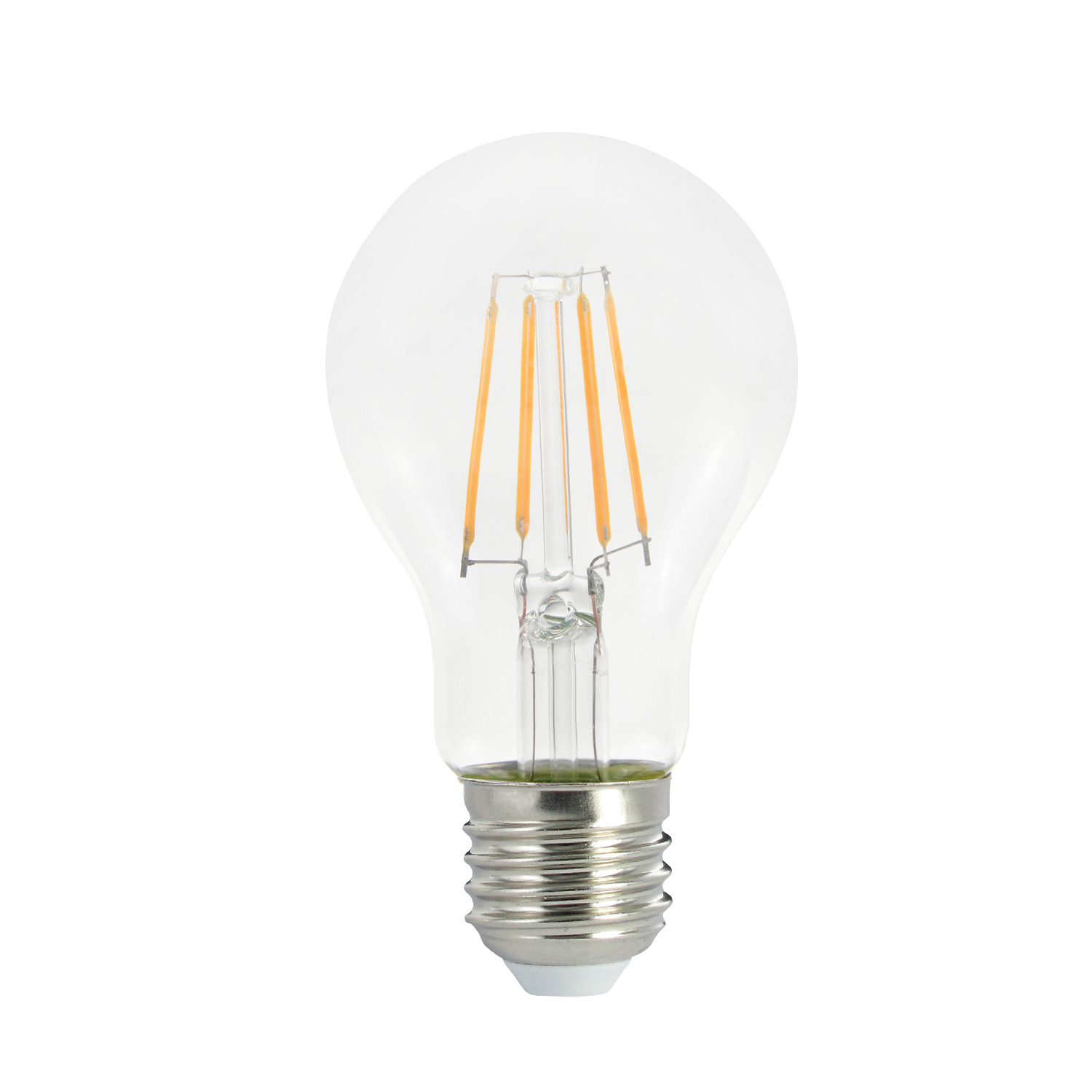 ELIORK85WW-.jpg LED FILAMENT A60 8,5W 2700K 360° 198-250V AC 1055LM RA80 E27 2YEARS ΔΙΑΦΑΝΟ 108X60mm - Image 1