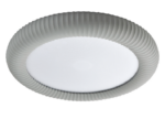 Inlight Φωτιστικό Οροφής Γύψινο LED 36W, 3000K, Γκρι D:40x6,5cm(42054-Gray)