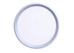 Inlight Πλαφονιέρα οροφής LED 18W 3CCT (by switch on base) σε ασημί απόχρωση D:23x2,5cm (42036-E-Silver)