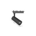 InLight Σποτ τριφασικής ράγας LED 30W 3CCT με επιλογή εναλλαγής μοιρών σε μαύρη απόχρωση D:6.8cmX15,7cm ( T3-06400-Black) - Image 2