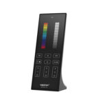 ΚΑΘΕΤΟ ΤΗΛΕΧΕΙΡΙΣΤΗΡΙΟ LED RGB+CCT 2.4GHZ ACA A-Y3-B ΜΑΥΡΟ IP20