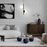 Κρεμαστό Φωτιστικό LED ACA Ball OKN96162BK Αμμώδες Μαύρο 10W 3000K 1100lm - Image 2