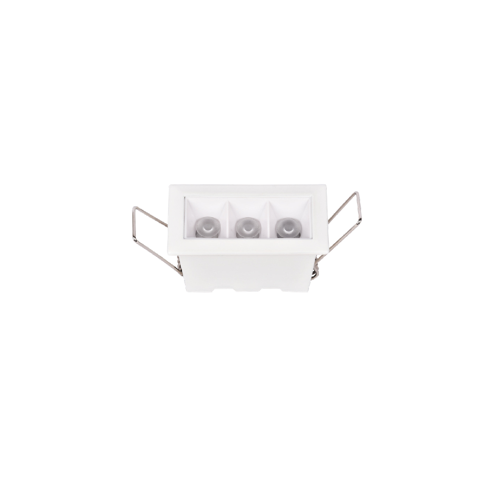 X00190W.jpg Inlight Downlight σποτ 3*3W 3CCT σε λευκή απόχρωση (X00190W) - Image 1