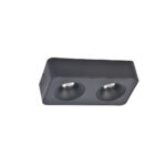 InLight Downlight Mounted σποτ 2*8W 3CCT σε μαύρη απόχρωση (X00270B) - Image 2