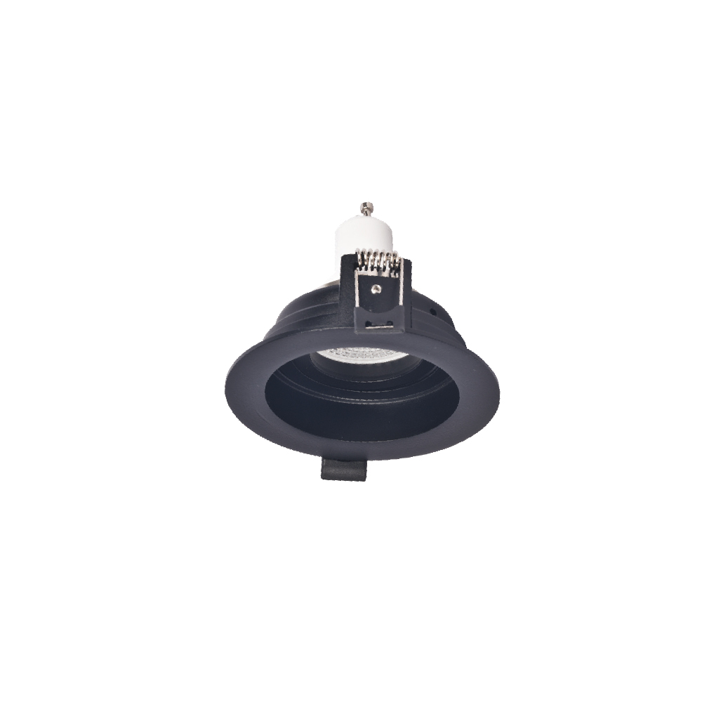 X00300B.jpg Inlight Downlight σποτ GU10 σε μαύρη απόχρωση (X00300B) - Image 1