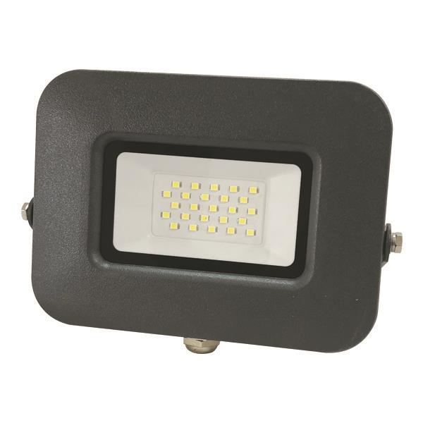 c8489761feea4d4ba51fcadd0d19e594.jpg ΠΡΟΒΟΛΕΑΣ LED 20W SMD ΒΑΣΗ 360° ΓΡΑΦΙΤΗΣ IP65 4000K PLUS - Image 1