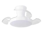 it-Lighting CLARK Ανεμιστήρας Οροφής με LED 24W, DC Μοτέρ & Smart App - Total White (102001110)