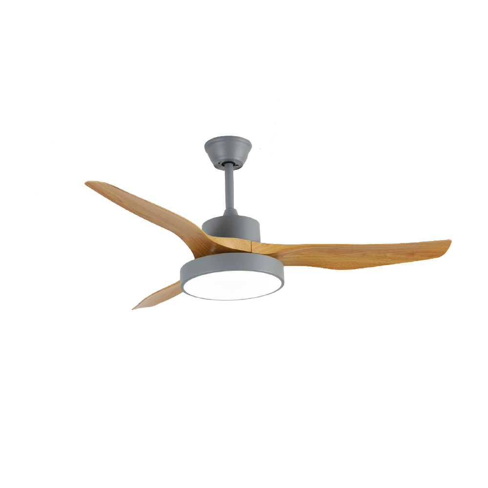 gray-1-2.jpg it-Lighting Nitinat Ανεμιστήρας Οροφής με LED 25W, DC Μοτέρ & Smart App - Γκρι/Ξύλο (102000230) - Image 1