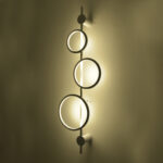 ΕΠΙΤΟΙΧΙΟ ΦΩΤΙΣΤΙΚΟ LED ACA KY011BFCBK RINGY ΑΜΜΩΔΕΣ ΜΑΥΡΟ ΑΛΟΥΜΙΝΙΟ + ΣΙΛΙΚΟΝΗ 25W 2800K-3200K-4000K 1200LM IP20 200X250X300MM - Image 3