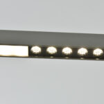 ΚΡΕΜΑΣΤΟ ΦΩΤΙΣΤΙΚΟ LED ACA KY011ECS IONIS ΜΑΤ ΑΣΗΜΙ ΑΛΟΥΜΙΝΙΟ + ΣΙΛΙΚΟΝΗ 30W 2800K-3200K-4000K 900LM IP20 L1170XW45MM - Image 2