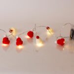 XMAS ΛΑΜΠΑΚΙ ΣΕΙΡΑ 10 LED 5mm ΥΦΑΣΜΑΤΙΝΑ ΣΚΟΥΦΑΚΙΑ ΜΠΑΤΑΡΙΑΣ 3AA ΜΕ ΧΡΟΝΟΔΙΑΚΟΠΤΗ ΔΙΑΦΑΝΟ PVC ΚΑΛΩΔΙΟ ΘΕΡΜΟ ΛΕΥΚΟ LED ΑΝΑ 15cm ΠΑΡΟΧΗ 30cm IP20