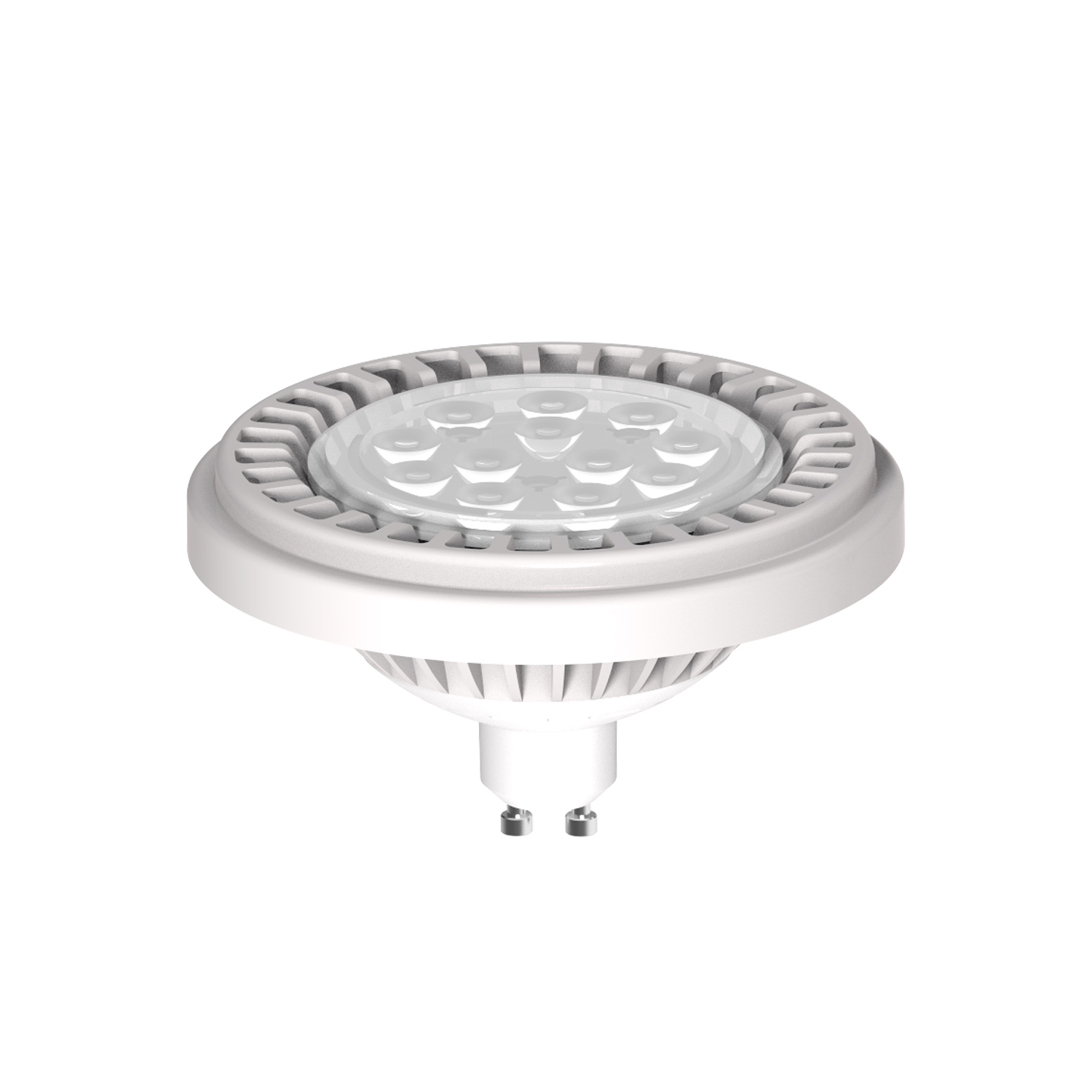 ARGU10K12SCW.jpg ΛΑΜΠΑ LED ΣΠΟΤ AR111 GU10 12W ΨΥΧΡΟ ΛΕΥΚΟ 6500K 901LM 30° - Image 1