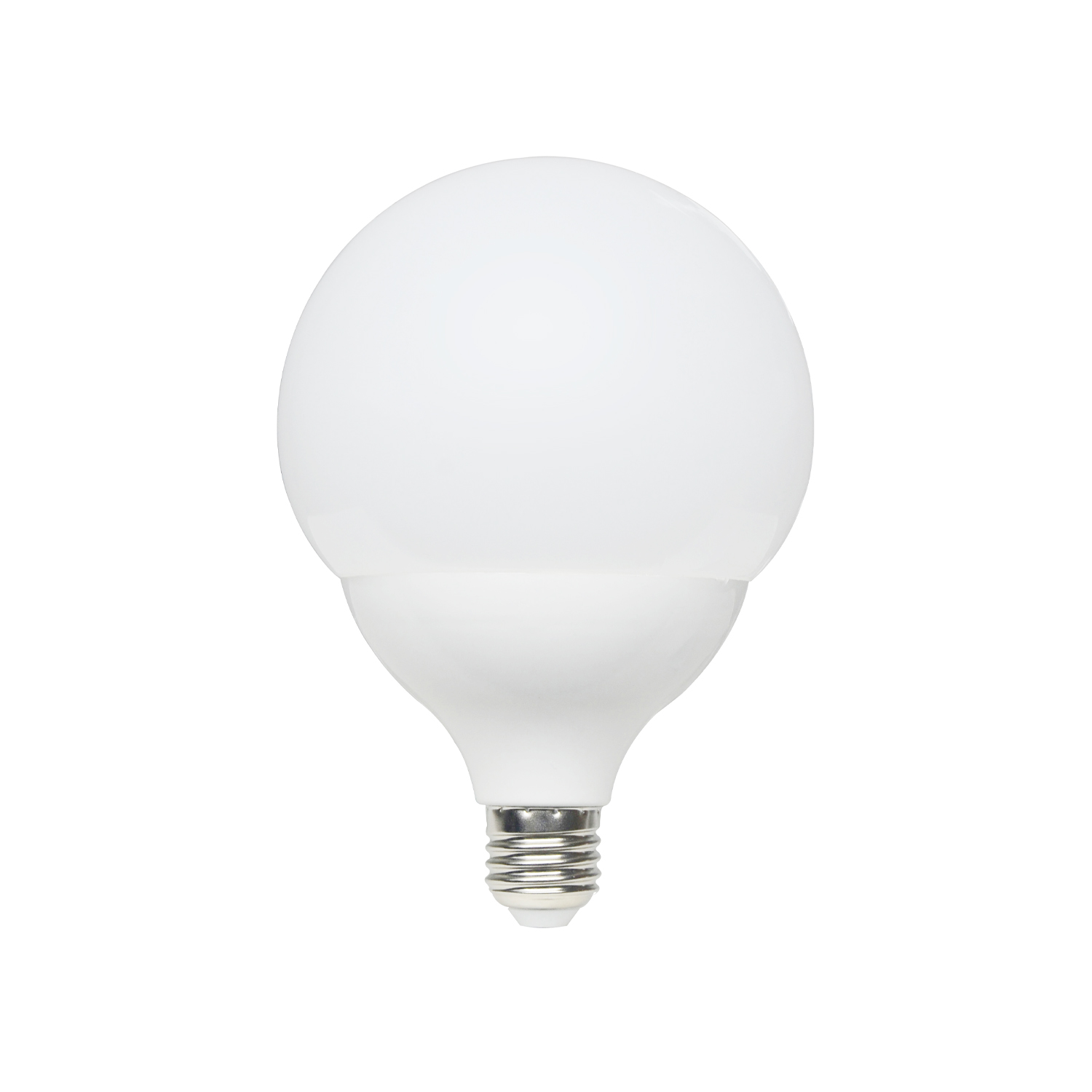 G120K16CW.jpg ΣΦΑΙΡΙΚΗ ΛΑΜΠΑ LED G120 ΓΛΟΜΠΟΣ ΥΨΗΛΗΣ ΦΩΤΕΙΝΟΤΗΤΑΣ E27 16W ΨΥΧΡΟ ΛΕΥΚΟ 6500K 1901LM - Image 1